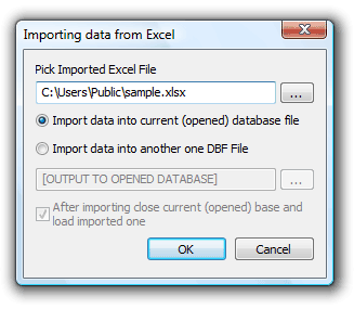 Convertir DBF a Excel 2007