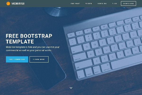 Mobirise Releases Templates Bootstrap  for Mobile-Friendly Websites