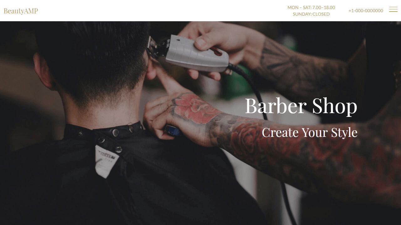 Barber Shop Template