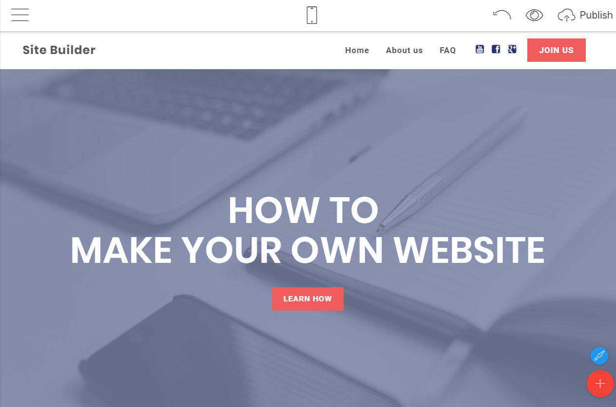 how to make a weebly website look professional